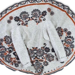 M Made in Italy Wool Shawl  Circle Cardigan